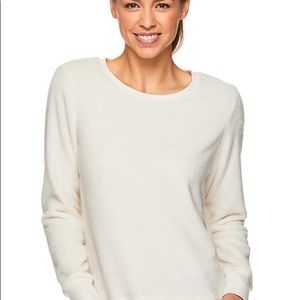 Women's Gaiam Lux Faux-Fur Pullover
